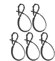 Tree Ties for Support - Heavy Duty Flexible Plant Twist Ties | Soft Tree Support Straps, Reusable Tree Training System for Farm, Camping