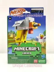 Minecraft Micro Shots NERF Blaster Chicken Brand New