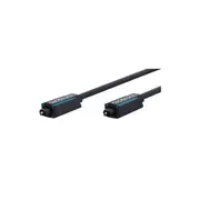 Clicktronic 1m Fibre Optical Toslink Digital Cable/Audio Amplifier Connector