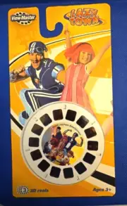 SEALED Lazy Town TV Show Sportacus Robbie Rotten view-master 3 Reels NEW