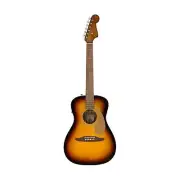 Fender California Malibu Player Small-Bodied Acoustic Guitar, Sunburst