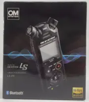 Olympus - LS-P5 - 16GB Bluetooth High-Resolution Audio Recorder - Black