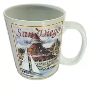 New Coffee Mug By Sue T. McNary, Hotel Del, Star Of India, Pt. Loma Lighthouse
