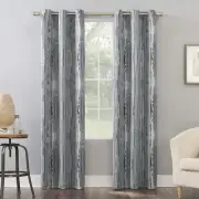Sun Zero Artifact Abstract Painting Blackout Grommet 1 Curtain Panel,40" x 84"