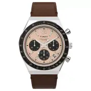 Timex Q Chronograph Stainless Steel 40mm Watch TW2W51800 AUTHORISED DEALER