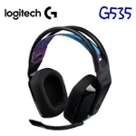 LOGITECH 羅技 G535 WIRELESS 電競無線耳機麥克風 - 黑