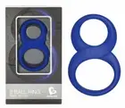 Rocks Off 8 Ball Cock Rings Blue Rack Them Up Silicone Double Ring