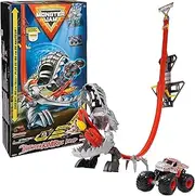 Monster Jam ThunderROARus Drop Playset with Exclusive Monster Truck, Over 6 Feet Tall, Lights and Sounds, Kids Toys for Boy and Girls Ages 5 and up