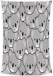 Tapestry Wall Hanging,cartoon koala,Tapestry for Bedroom Living Room Home Wall Art Decor