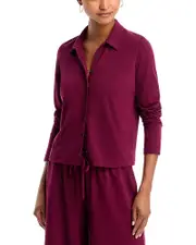 Atm Anthony Thomas Melillo Collared Button Front Top