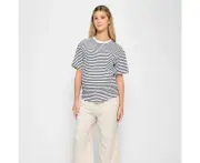 Target Maternity Linen Blend Crop Pants