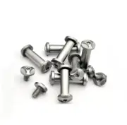 2 Pieces Knife Handle Steel Screws Nuts Knife Handle Corby Screws Rivets Pins