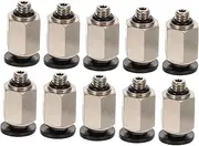 10pcs Quick Disconnect Pneumatic Fittings Plug Adapter for Systems Connector Easy Install Compatible with Various Pneumatic Applications