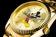 Disney Mickey Mouse Collaboration Watch Gold ANOTHER HEAVEN from Japan