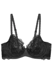Wacoal Lace Perfection Underwired bra - Charcoal 30FF