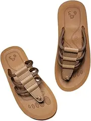 [outret] Men Beach Sandals | Men Flat Sandals | Flip-Flops Quick Dry Pool Sandals Nonslip Summer Flip-Flops Flops Non-Slip for Summer