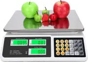 Digital Commercial Price Scale 88Lb/40Kg Price Computing Scale, Food Produce Cou