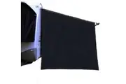 Black Caravan End Wall Privacy Screen RV Sunscreen Sun Shade for Roll Out Awning