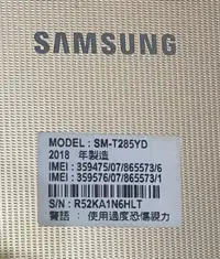 在飛比找露天拍賣優惠-二手故障2018年Samsung Galaxy Tab J 