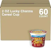 General Mills Cereals Lucky Charms Cup Cereal, 2 Oz (Pack of 60)