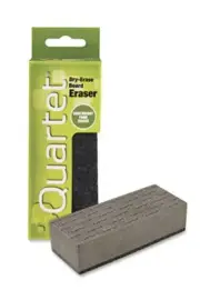 Quartet Dry-Erase & Chalkboard Eraser, Gray