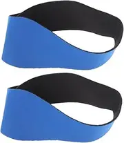 BESPORTBLE 2pcs Waterproof Earplugs Headband Adjustable for Ages for Swimming Cap Ear Protection Spa Yoga