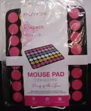 NEW Non-Slip Mouse Pad Polka Dots Home School Office Computer PC Multi Color