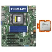 Supermicro H13SSL-N+AMD Genoa EPYC 9554P 3.1-3.75 GHz 64 core 128thr combination