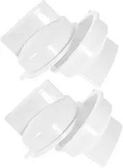 COLLBATH Pcs Stove Knobs Replacement White Timer Handle for Microwave Oven Control Switch for Electric Stove Oven