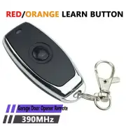 For Sears Craftsman Red Orange Button Garage Door Opener Remote Control 390MHz