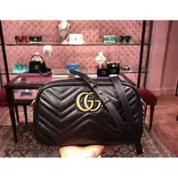 在飛比找蝦皮購物優惠-二手正品 GUCCI GG Marmont 447632山形