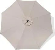 ontheway Patio Umbrella Enhanced Replacement Canopy Market Table 8 Ribs Umbrella Canopy