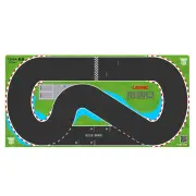LDARC X43 V64 Turbo C75 C82 C74 Diatone 3005 1/64 1/72 1/76 Mini RC Car Parts Race Track Scene Mat 1206A Vehicles Model
