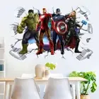 Wall Stickers Marvel Bedroom Nursery Decor Art Mural Decals Large Avenger