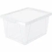Storex Stackable Storage Bin w/Lid (61430u06c)