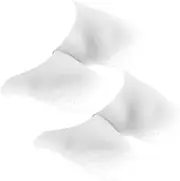 Mikinona 2Pairs Silicone Toe Guards Elastic Toe Protectors Wear Resistant Foot Accessories for Relief Comfortable Convenient Toe Covers for Running Ballet Hiking