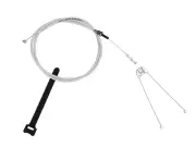 Odyssey BMX Linear Quikslic Kable Brake Cable Steel Braided w/Clear Sleeve Adjus
