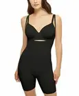 Women's Wacoal Beyond Naked Open Bust Body Shaper Black Small NWT