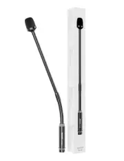DJ Microphone for Audio Mixer, 17 Inch Professional XLR Wired Dynamic Goosene...