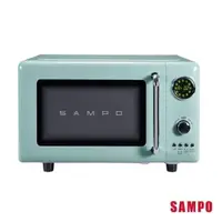 在飛比找PChome24h購物優惠-【SAMPO 聲寶】20L微電腦平台式經典美型微波爐(RE-