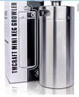TMCraft 128oz Stainless Steel Mini Keg Beer Growler