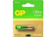 GP15AUC4 Gp 1.5V Ultra Alkaline Aa Battery Card of 4