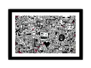 Doodle Art Art Framed print