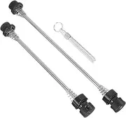 SUPVOX Bike Bike Wheel Skewer Quick Release Locking Skewer Springs Metal Bike Anti-Theft Part for Cycle