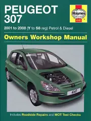 Peugeot 307 2001-2008 Haynes Workshop Manual