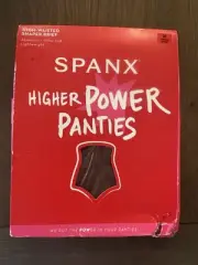 SPANX Women Higher Power Panties, Chestnut Brown Size Medium