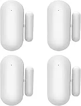YUEKU WiFi Door Sensors Alarms Contact Wireless Door Window Magnet Entry Detector Sensor for Home Security APP tuya（4pcs）