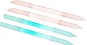 SOESFOUFU 4pcs Nail File Nail Polishing Tools Fingernail Polishing File Nail Art Tools Nail Art Files Nail Care Polishing File Manicure Sanding File Pedicure File Glass Nail Polishing Files