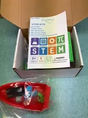 6 Set STEM Kit, DC Motor Electronic Robotic for Kids Age 8-12, STEM Projects, DI