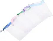 TOVINANNA Maker Nets 20pcs Soap Foaming Exfoliating Glove Reusable Pouches for Shower Saver Random Color